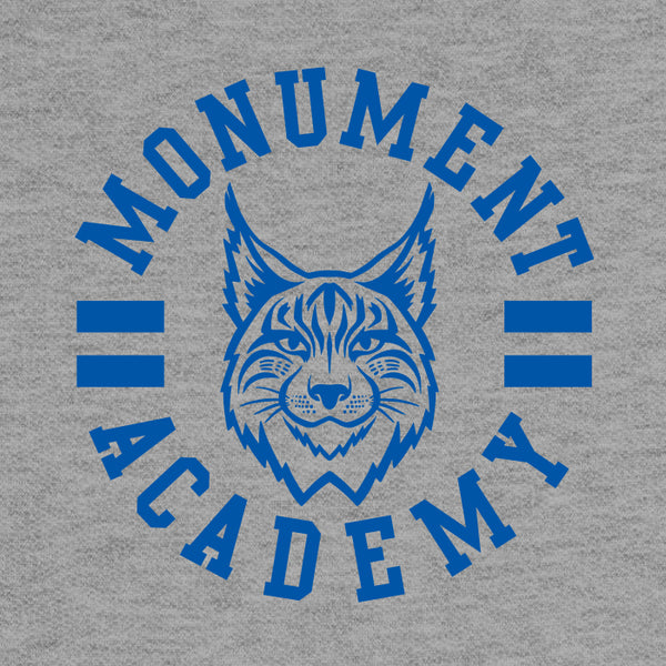 Monument Academy Youth Sweatshirt Grey- Spirit Wear *NEW*