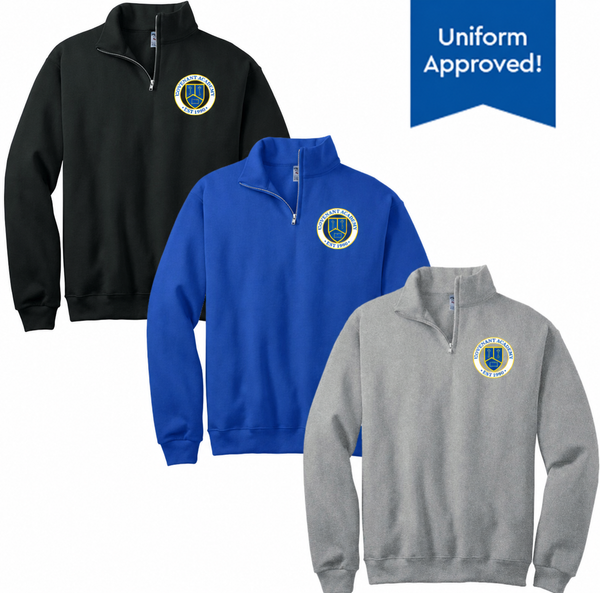 Uniform - 1/4 Zip Embroidered Everyday Sweatshirt