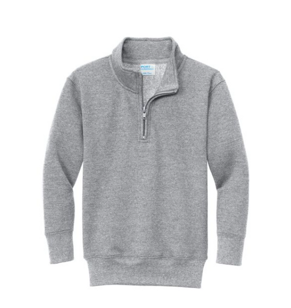 Uniform - 1/4 Zip Embroidered Everyday Sweatshirt